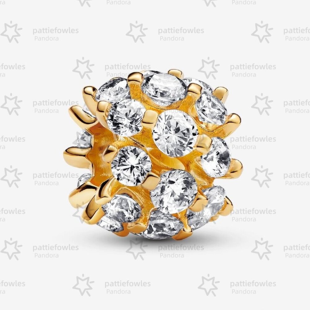 Pandora Sparkling Round Charm|Pendant